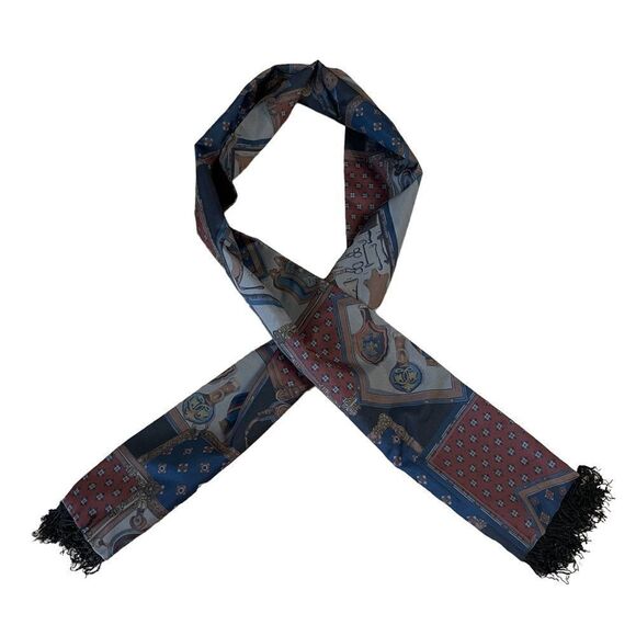 Equestrian  Horse theme gents evening scarf - Picture 4 of 7